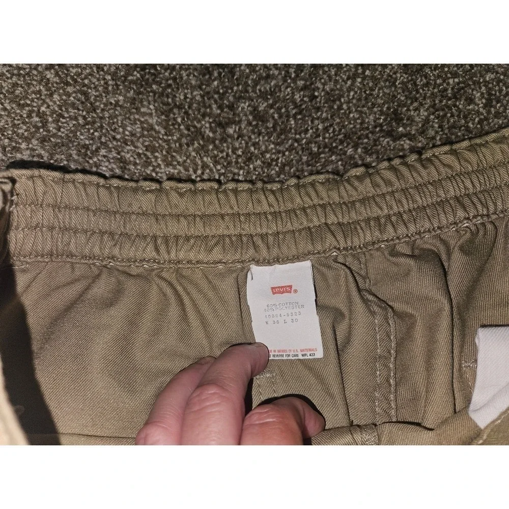 Vintage Levi's Pants beige The Skosh more Comfort Line. White Tab 80